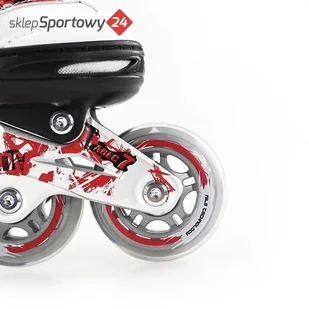 Nils EXTREME ŁYŻWOROLKI NJ3012 A ROZM S CZERW EXTREME 16-00-089 - Rolki - miniaturka - grafika 10