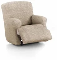 Narzuty - Eysa Narzuta na sofę 3D, lycra, beżowa, 1 Posto F911071PJ - miniaturka - grafika 1