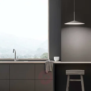 Linea Light Lampa wisząca LED Poe Plus, biała - Lampy sufitowe - miniaturka - grafika 3