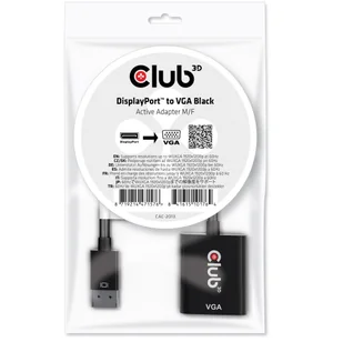 Club 3D Adapter Club3D CAC-2013 (DisplayPort to VGA) 2_406651 - Huby USB - miniaturka - grafika 3