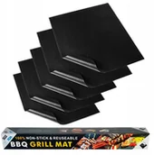 Akcesoria do grilla - Mata Teflonowa Na Grill Tacka Do Pieczenia 5szt - miniaturka - grafika 1