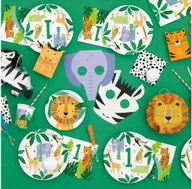 Dekoracje i nakrycia stołu na imprezę - Unique Serwetki urodzinowe Safari - 16 szt. U73922 - miniaturka - grafika 1