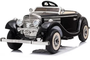 LEAN CARS Auto na akumulator Mercedes 540K Czarny 7723 - Pojazdy elektryczne dla dzieci - miniaturka - grafika 3