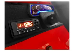 Import LEANToys Auto na Akumulator HP012 Czerwone 3948 - Pojazdy elektryczne dla dzieci - miniaturka - grafika 8