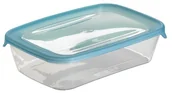 Pojemniki kuchenne - Curver 180690 pojemnik Fresh jeżykach go pojemnik na żywność, szczelnie zamykane, prostokątny, polipropylenu, przezroczysty/niebieski, niebieski, 1 l 180699 - miniaturka - grafika 1
