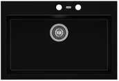 Zlewozmywaki - AXIS Zlewozmywak granitowy A-POINT 60 Czarny a-point60czar - miniaturka - grafika 1