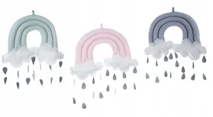 Zawieszka dekoracyjna chmurka KX7732 - Girlandy - miniaturka - grafika 6