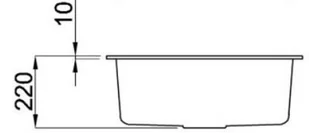 Elleci Quadra 105 (podwieszany) 40 Full black - Zlewozmywaki - miniaturka - grafika 4