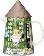 Dzbanki i imbryki - Arabia Finland Dzbanek Muminki The Bath House z ceramicznym daszkiem 1055267 - miniaturka - grafika 1