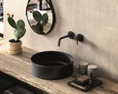 Baterie podtynkowe - Paffoni Light Bateria umywalkowa podtynkowa czarny mat LIG106NO70 - miniaturka - grafika 1