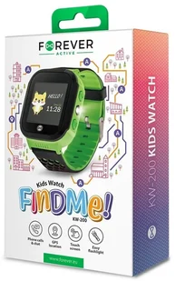 Forever Find Me KW-200 zielony - Smartwatch - miniaturka - grafika 2