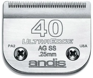 Andis UltraEdge nr 40SS - ostrze chirurgiczne 0,25 mm - Maszynki i nożyczki dla psów - miniaturka - grafika 2