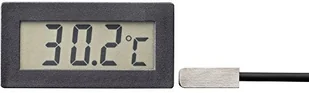 VOLTCRAFT Termometr z zewnętrznym czujnikiem TM-70 wyświetlacz LCD 50 do +70 °C 0 1 (100816) - Inne urządzenia pomiarowe - miniaturka - grafika 2