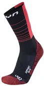 Skarpetki kolarskie - UYN Cycling Support skarpety męskie, czarny, 42/44 - miniaturka - grafika 1