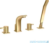 Baterie wannowe i prysznicowe - Omnires Darling Złoty wannowa złoto PVD DA5032GL - miniaturka - grafika 1