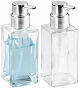 Dozowniki papieru i mydła dla firm - MetroDecor mDesign SoapPumpzGlas 9306MDBA - miniaturka - grafika 1