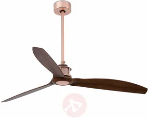 Lorefar (FARO) Wentylator sufitowy Just Fan, miedź, orzech włoski - Wentylatory sufitowe - miniaturka - grafika 3