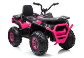 Pojazdy elektryczne dla dzieci - LEANToys Quad na Akumulator XMX607 Różowy Lakier - miniaturka - grafika 1