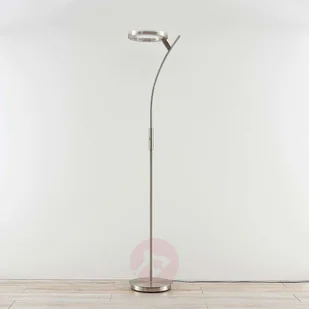 Lindby Nowoczesna lampa podłogowa aluminium zawiera LED ściemnialna - Darion - Lampy stojące - miniaturka - grafika 5