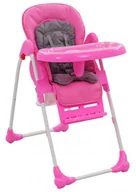 Krzesełka do karmienia - Różowe regulowane krzesełko do karmienia W2-K60 - miniaturka - grafika 1