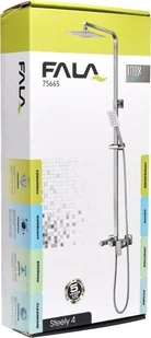 Fala KOLUMNA PRYSZNICOWA STEELY 4 75665 - Zestawy prysznicowe - miniaturka - grafika 11