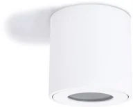 Oprawy, klosze i abażury - KOLORENO Oprawa halogenowa natynkowa stała z aluminium IP65 LED Fara - Biały OS-FARA-OKR-B - miniaturka - grafika 1