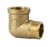 Rury - Kolano kolanko mosiężne 1 cal Wz - miniaturka - grafika 1