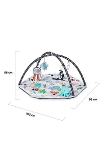 KinderKraft Mata edukacyjna z piłeczkami Sea Land - Maty edukacyjne - miniaturka - grafika 7