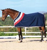 Derki dla konia - Horseware ireland Derka osuszająca RAMBO Fashion Cooler - HORSEWARE - Navy & Red ACAJ81 - miniaturka - grafika 1