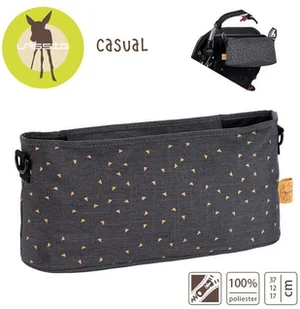 Lassig Casual Label Organizer do Wózka Triangle dark grey - Torby i organizery dla mam - miniaturka - grafika 4