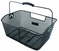 Koszyki rowerowe - M-Wave koszyk rowerowy, wymiary 40,5 x 30,5 x 18 cm, kolor czarny 431591 - miniaturka - grafika 1
