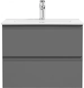 Oltens Vernal umywalka z szafką 60 cm grafit 68000400 - Umywalki - miniaturka - grafika 2