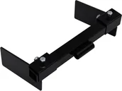 Akcesoria do kos i kosiarek - vidaXL Adapter do pługu śnieżnego montowanego do kosiarki, czarny - miniaturka - grafika 1