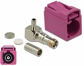 Kable - Delock FAKRA H gniazdo 90 do zaciskania 89720 - miniaturka - grafika 1