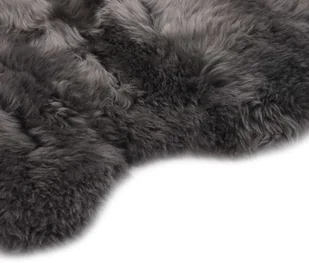 vidaXL Dywanik ze skóry owczej, 60 x 180 cm, jasnoszary 284709 - Dywaniki łazienkowe - miniaturka - grafika 3