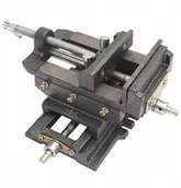 Imadła i ściski - Imadło krzyżowe dwuosiowe 75 mm maszynowe tokarka - miniaturka - grafika 1