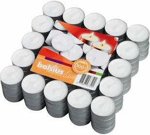 Bolsius Podgrzewacze 100 SZT. BIAŁE - Świece - miniaturka - grafika 2