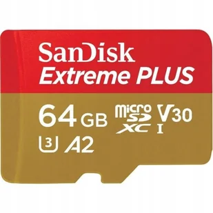 SanDisk Extreme Plus 64GB (SDSQXBZ-064G-GN6MA) - Karty pamięci - miniaturka - grafika 2