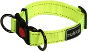 Obroże dla psów - Rukka Pets Rukka Bliss Neon obroża żółta Roz XS obwód szyi 20 30 cm szer. 15 mm - miniaturka - grafika 1