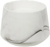 Świece - Intesi Świeca zapachowa Marble L czarna - miniaturka - grafika 1
