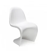 Krzesła - King Home Krzesło HOVER JUNIOR białe - polipropylen PC-011C.KIDS.WHITE - miniaturka - grafika 1