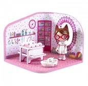 Lalki dla dziewczynek - Djeco Mała lecznica dla zwierząt Milou laleczek Tinyli DJ06956 - miniaturka - grafika 1