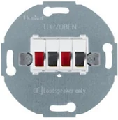 Gniazdka elektryczne - Berker One.Platform gniazdo głośnikowe podwójne B_457309 - miniaturka - grafika 1