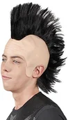 Dodatki do strojów karnawałowych - Boland Peruka boland 86406 dorośli "Punk", One Size - miniaturka - grafika 1