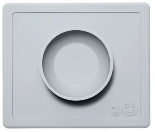 EZPZ SZARA pastelowa miseczka z podkładką 2w1 Happy Bowl EZ EUHBP003 - Miseczki i talerzyki dla dzieci EZPZ SZARA pastelowa miseczka z podkładką 2w1 Happy Bowl EZ EUHBP003 - Miseczki i talerzyki dla dzieci - miniaturka - grafika 1