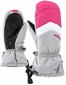 Rękawice narciarskie - Ziener dzieci lettero AS (R) tonów średnich Glove Junior rękawice ochronne, szary, 4 801922 - miniaturka - grafika 1