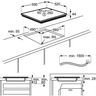 Płyta elektryczna do zabudowy AEG IKB64301FB - Płyty elektryczne do zabudowy Płyta elektryczna do zabudowy AEG IKB64301FB - Płyty elektryczne do zabudowy - miniaturka - grafika 7