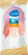 Rękawice i gąbki do kąpieli - CALYPSO CALYPSO MYJKA DO CIAŁA BATH FLOWER 3 SZT. - miniaturka - grafika 1