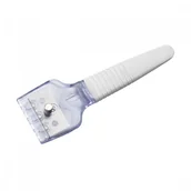 Ściereczki, gąbki, czyściki - Kuchenprofi skrobak do płyt ceramicznych biały KU-1310230000-BIA - miniaturka - grafika 1