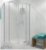 Kabiny prysznicowe - Durasan półokrągła NK 80 Clear Avila AVILA NK 80 Clear b/b AVILA NK 80 Clear b/b - miniaturka - grafika 1